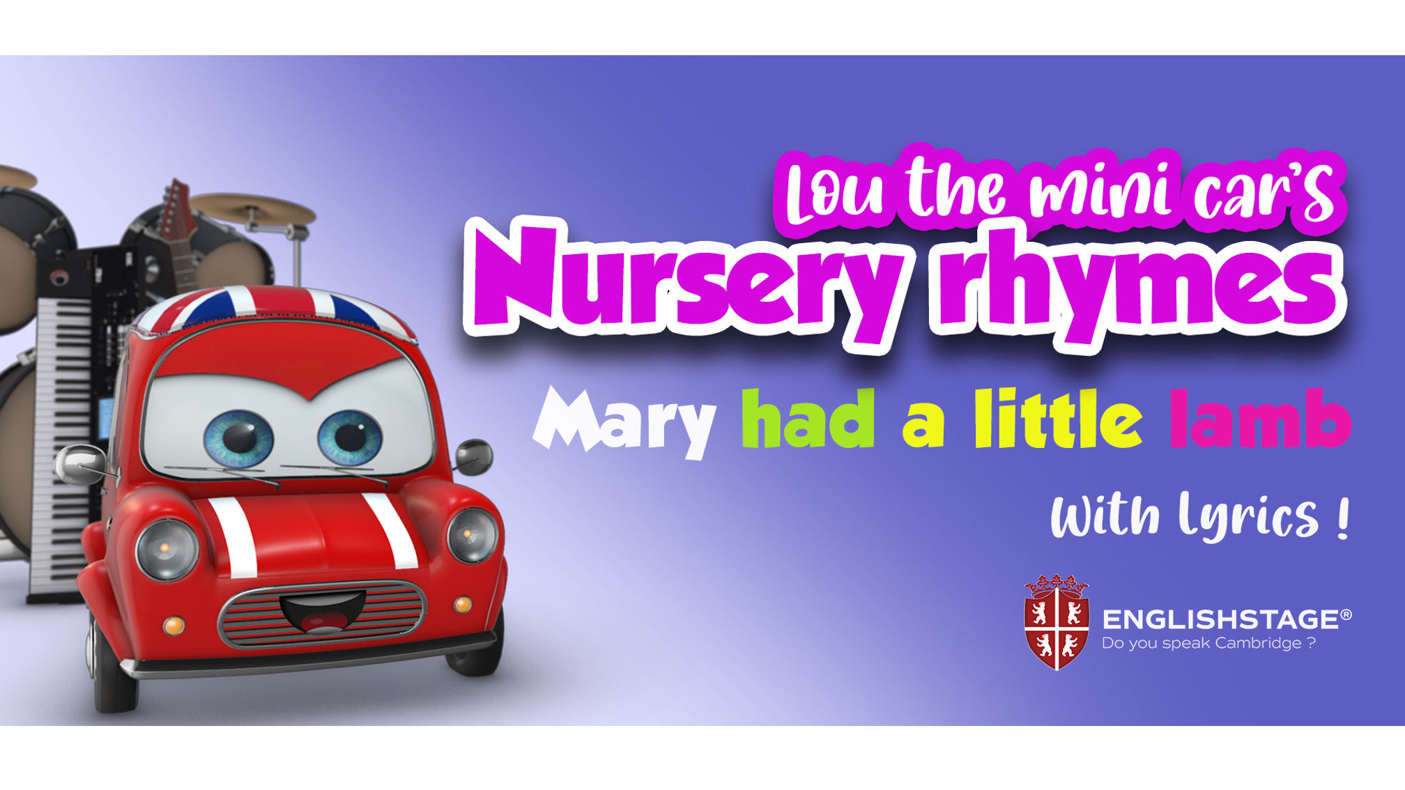 LOU'S NURSERY RHYMES - MARY HAD A LITTLE LAMB